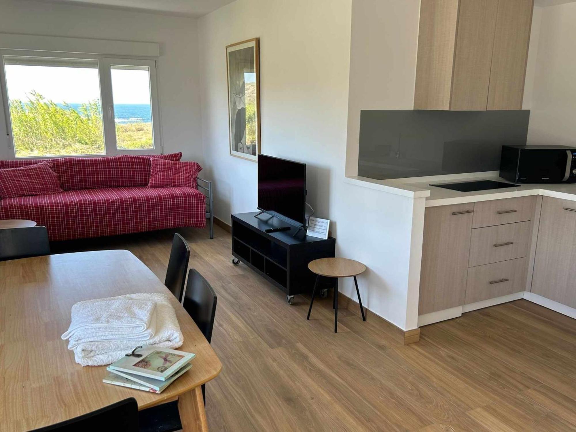 Mar De Queiruga 02 Xeiteira Apartment ปอร์โต โด ซอน ภายนอก รูปภาพ